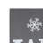 72" Gray And White Solid Wood Welcome Christmas Snowman Porch Sign