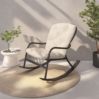 Chaise berçante Nordic Casual Elegant