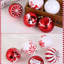 Ornements en forme de boule de Noël incassable 20 carats pour les fêtes de Noël