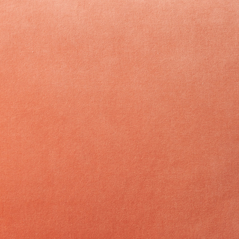 Cotton Throw Pillow Cover & Insert, Coral
