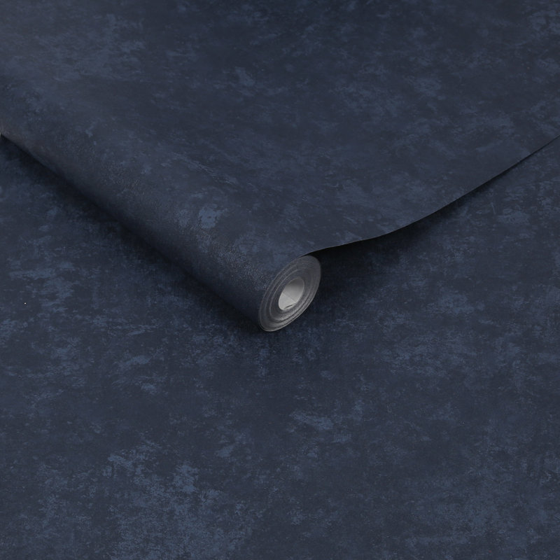 Superfresco Easy Organics Plain Textured Wallpaper, Blue