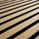 SereniSlats 94.5 In. x 9.5 In. 3D Fluted Wood Slat Acoustic Sound Absorbing Wall Paneling