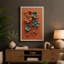 Terracotta Blooms Botanical - Wrapped Canvas-1773363940-1773363953