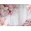 Murale florale pelez et collez - Fleurs de pommier sur bois rétro