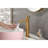 Modern Bathroom Sink Faucet Single Hole, Deck Mount Brushed Gold, Handle, Stainless Steel Vanity, Quick Installation Process Hole Mounted Faucet, Gold Vanity Sink, Robust And , Easy Install-121613029