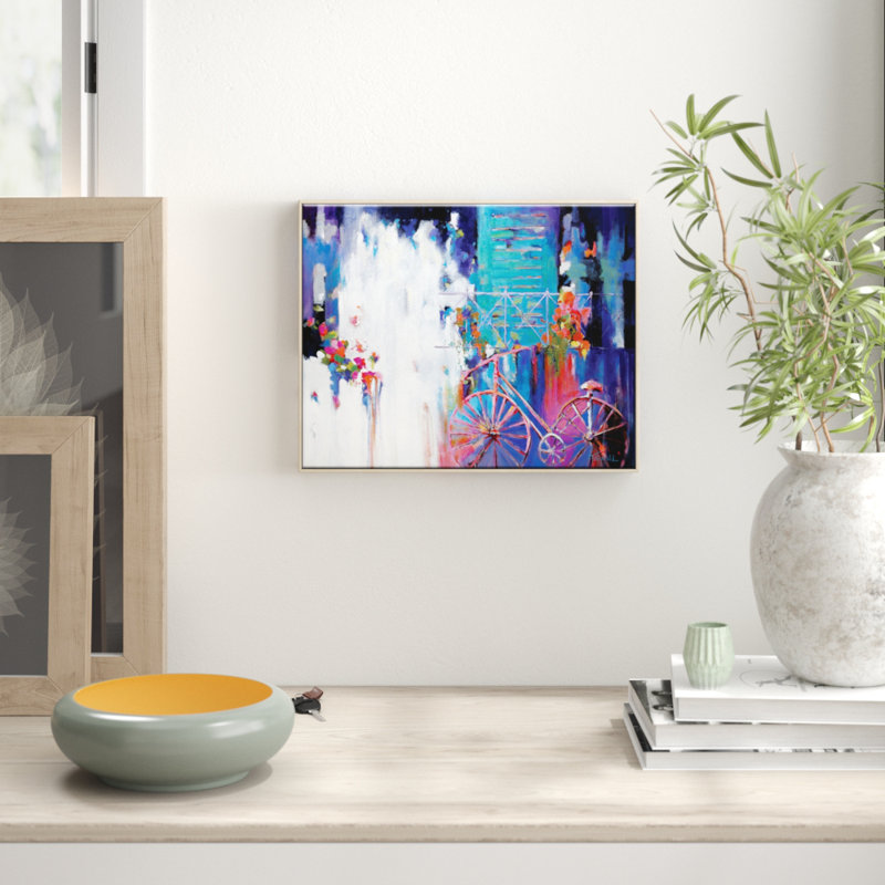 Catherine Fitzgerald - Painting on Canvas, Timber, 41cm H x 51cm W