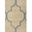 Tapis oriental crème et gris moderne 5 x 8