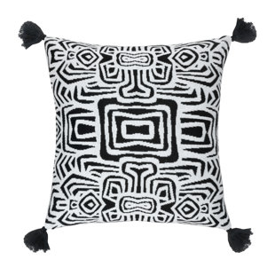 Oreiller décoratif Rochelle Porter Oga 20 x 20 - noir