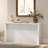 Console Table With Simple Lines And Rear Panel-2134829051