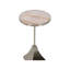 Elizabeth Wicker Marble End Table