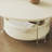Modern simple cream style coffee table-105170504