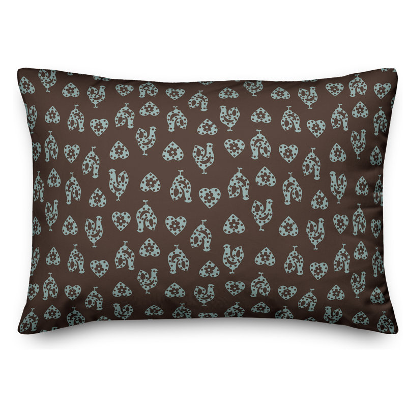 Coussin Rooster, Anthracite