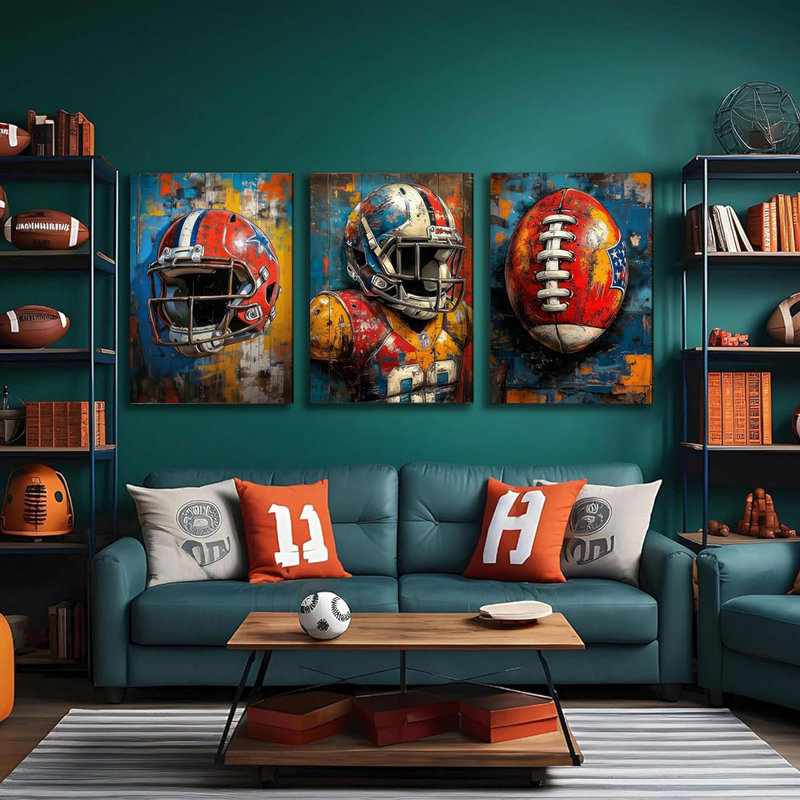 3 Piece Wrapped Canvas Print