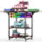 46.5" x 19.7" Foldable Craft Table with Wheels