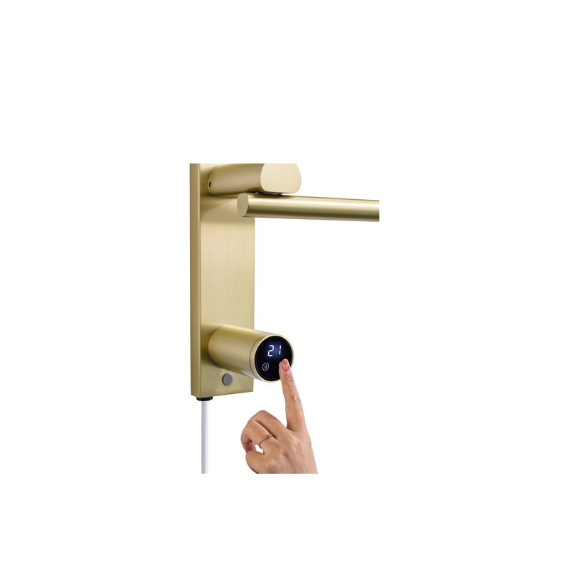 Porte-serviettes électrique chauffant - séchage rapide, contrôle intelligent, sécuritaire et durable pour les salles de bain modernes