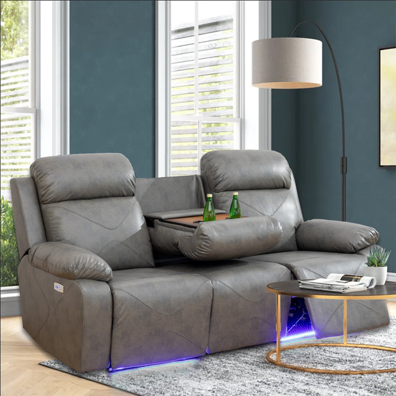 Jenilyn Faux Leather Recliner