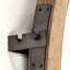 Pendre Flat Suede Wall Mirror-176001294
