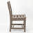 Antique Brown 3-Piece Patio Bistro Set with Round Table and 2 Chairs-739294928