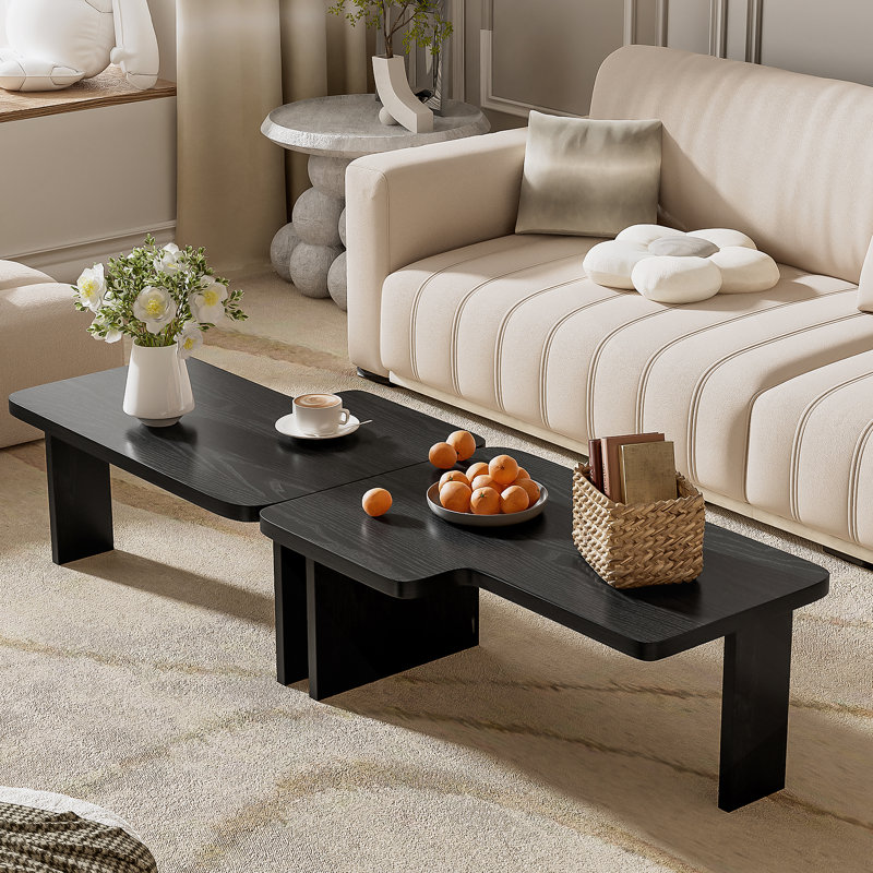 Table basse Minimalist, Noir