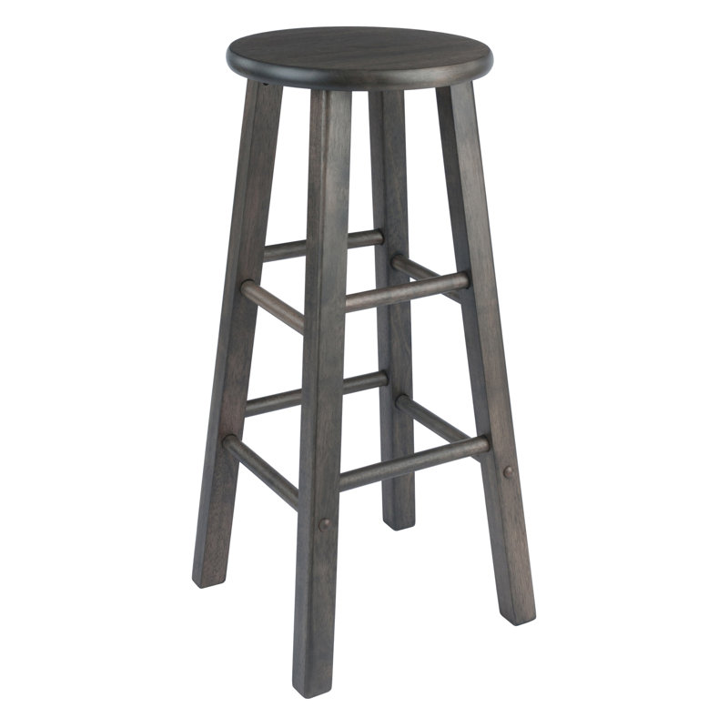 Element 2-Pc Bar Stool Set, Black