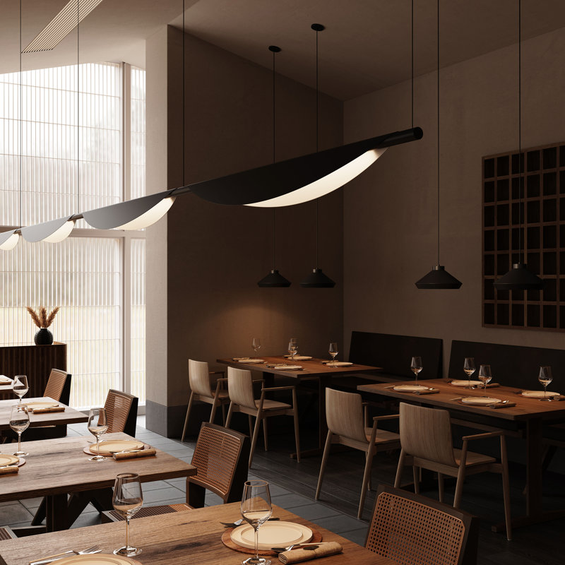 Tela™ 2 - Light LED Pendant, Satin Black