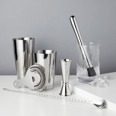 Viski 7- Piece Bar Essentials Set, Set Of 1, Viski
