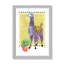 « jolie llama ii », art sur toile-47565927-47565925