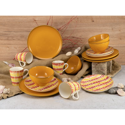 Marbella Dinnerware Set 16 Piece - Service for 4