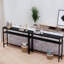 Console étroite avec tablettes réglables pour petits espaces - Canapé d'entrée de 47 pouces
