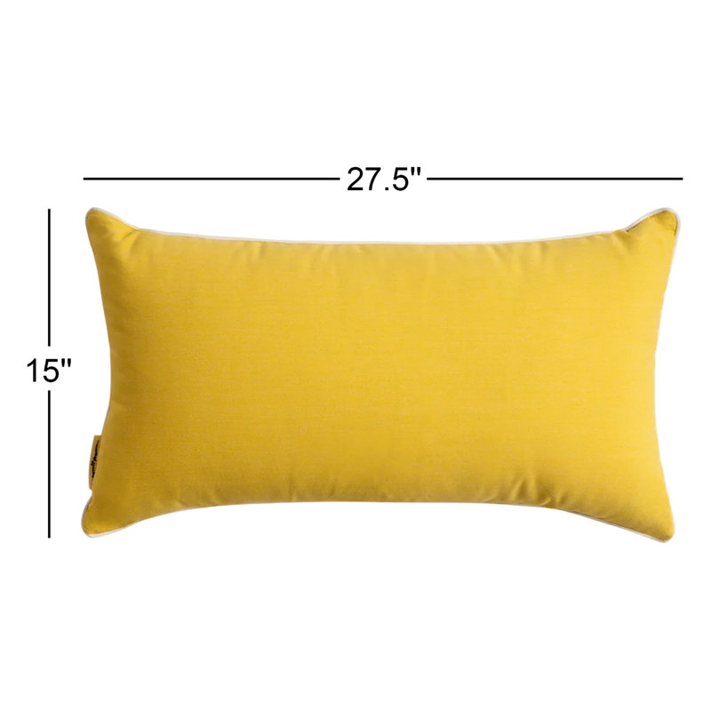 Coussin Rivie, Jaune