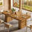 63'' Farmhouse Dining Table-348139639