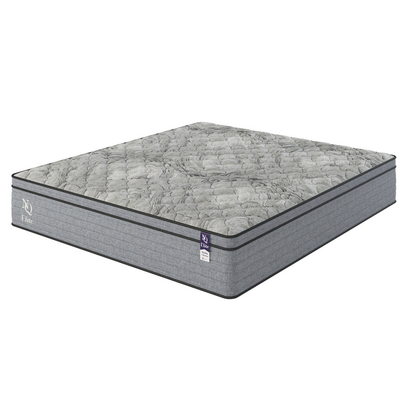 Matelas hybride en mousse viscoélastique gélifiée rafraîchissante, Très grand lit, 12"