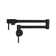 Modern Faucet Stylish Two-Handles Wall Mount with Single Hole Pot Filler