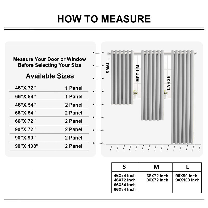 Pencil Pleat Blackout Thermal Panel Curtains , 117cm Width x 137cm Drop, Light Grey