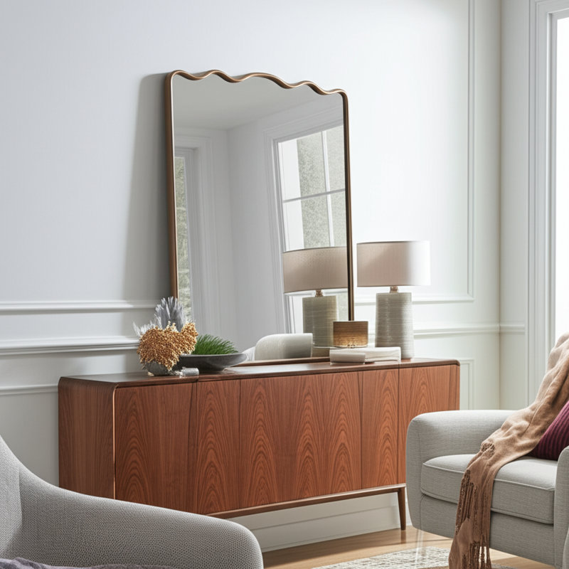 Savoy Ripple Mirror