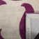 Tapis floral en laine et viscose touffeté à la main Soho
