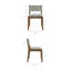 Chaise de salle à manger rembourrée Calder-1412176876
