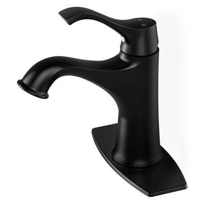Robinet de salle de bain commercial à un trou