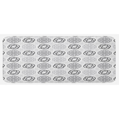 Eclectic Polyester Kitchen Mat