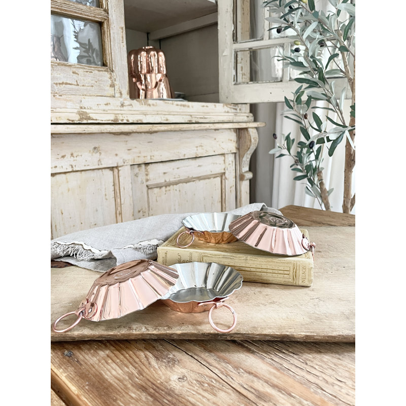 Round Copper Bakeware Set