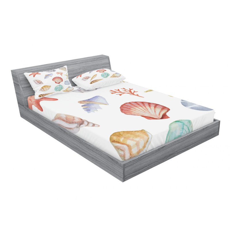 Microfiber Sheet Set, Full Sheet Set with Fitted Sheet