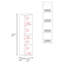 Armoire de rangement 4 tablettes-665633716