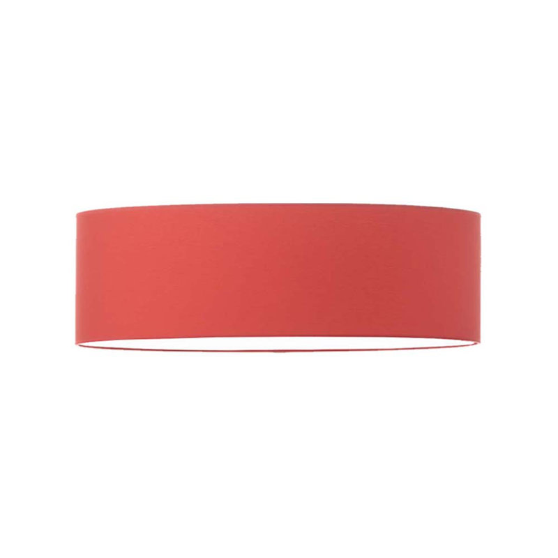 Audrionna Flush Mount, Red, 15cm H x 30cm W x 30cm D
