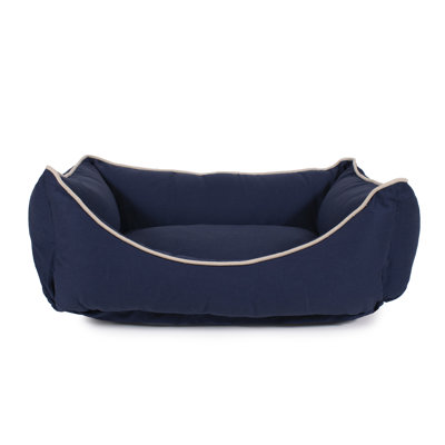 Classic Canvas Low Profile Kuddler Dog Bed