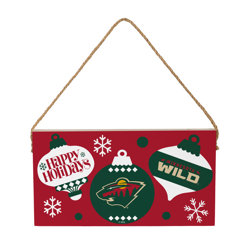 Plaque murale en bois Minnesota Wild 6 x 11