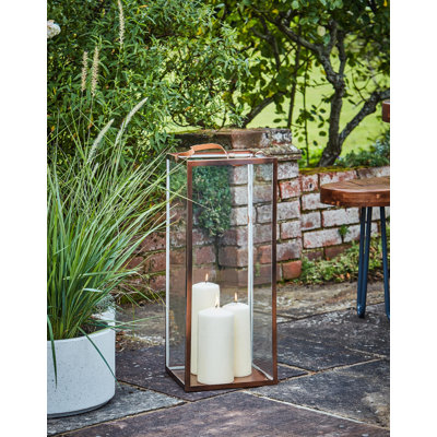 Metal Floor Lantern