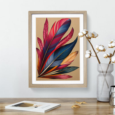 Awe Inspiring Feathers - Single Picture Frame Print