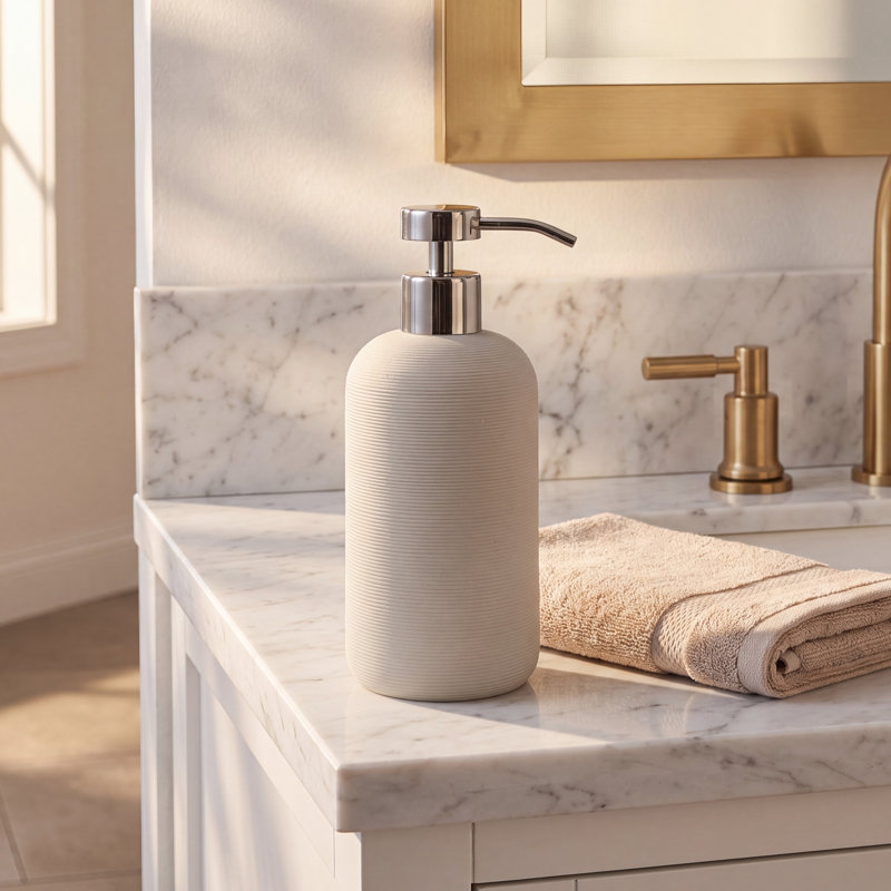 Hygge Porcelain China Bathroom Accessory