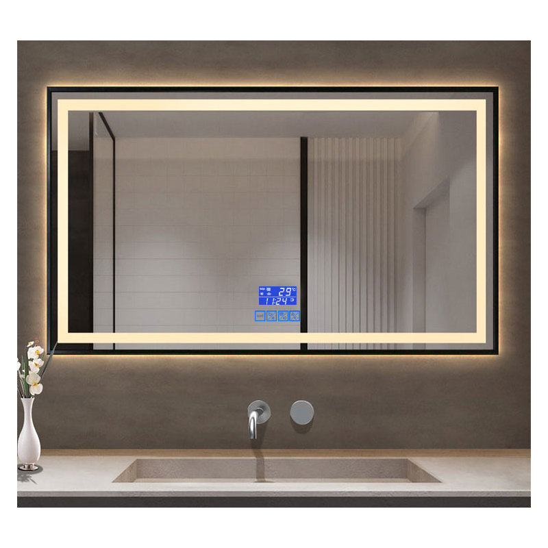 Miroir de salle de bain Esbeydi, 32 po x 60 po