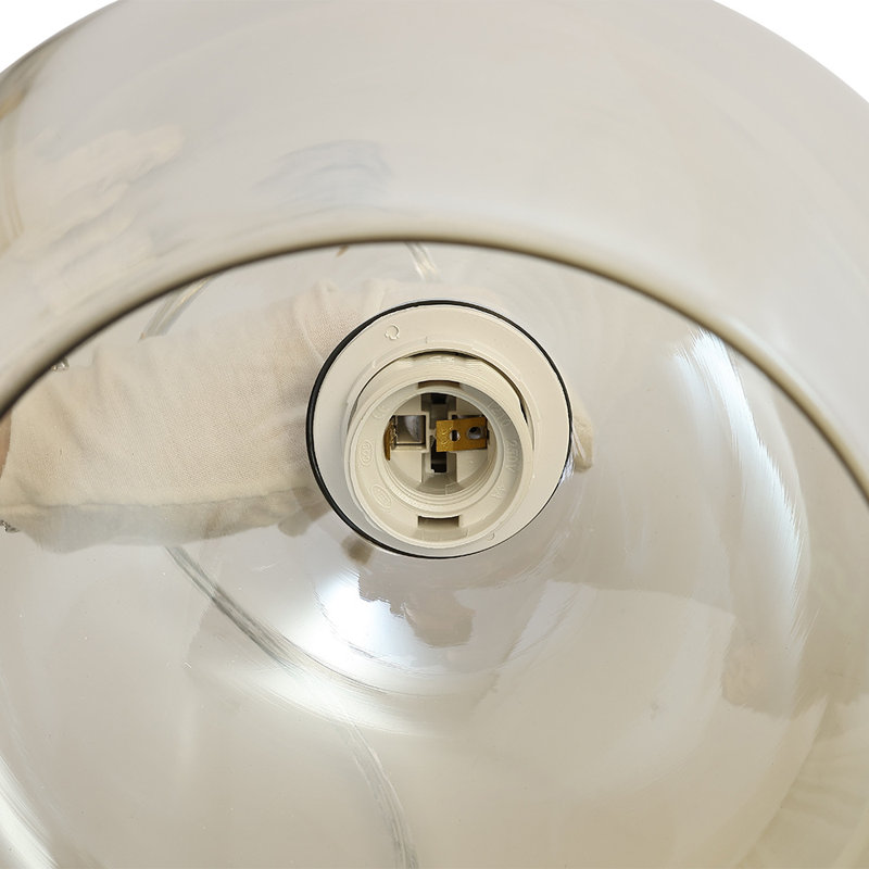 Bacil 1 - Light Silver Single Pendant